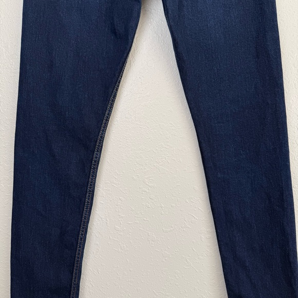 Levi's 512 slim taper dark wash jeans 30x32 - Picture 9 of 12